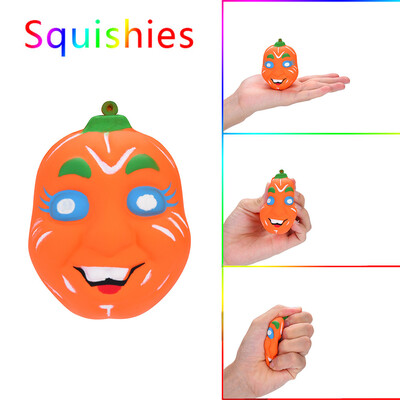 

Tailored Halloween Pumpkin Scented Squishies Slow Rising Kids Toys Stress Relief Toy