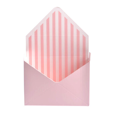 

Romantic Envelope Flower Paper Holder Box Bouquet Florist Pack New