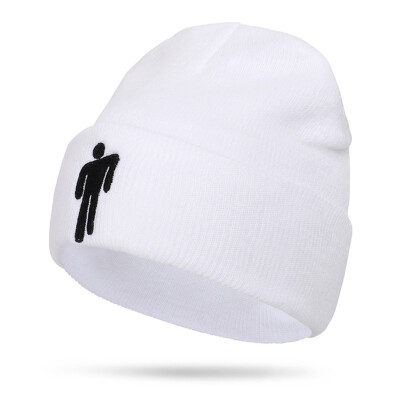 

Embroidery Cotton Casual Beanies For Men Women Winter Spring Knitted Skullies Beanie