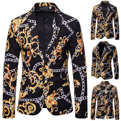 

Toponeto Mens Winter Fashion Business Casual Wedding Long Sleeve Button Tops Jacket Coat