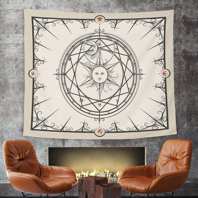

Gobestart Sun God Fabric Jeanette Tapestry Bedspread Dorm Decor Throw