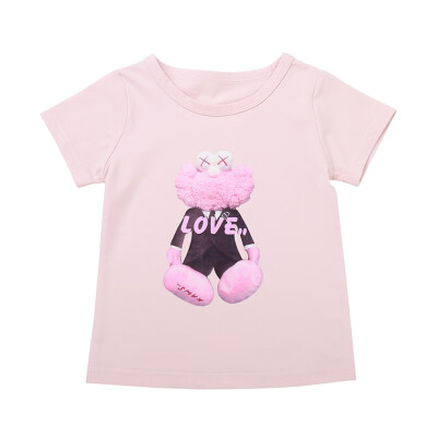 

1PC Baby Clothes Summer Baby Girl Short Sleeve T-Shirts For Kids Cartoon Printed Tops Tees Shirts Casual Blouse for Kids