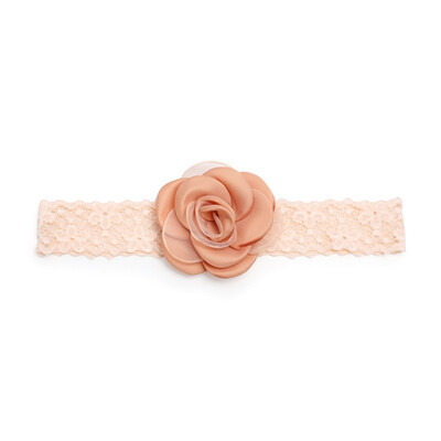

Solid Baby Headband Girls Flower Lace Hair Band Hair Accessories Headwear Baby Girl Headbands Photography Prop 0-18M