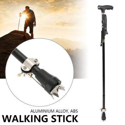 

Outdoor Walking Cane With Led Light Adjustable Folding Lightweight Trekking Poles Hiking Pole Walking Stick Cane