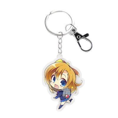 

Minami Kotori Nico Eli Rin Umi Maki Tojo Nozomi Hanayo Honoka Anime Love Live Japanese Rubber Keychain