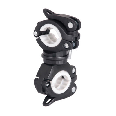 

Bicycle Flashlight Clip Stand Universal Mountain Road Bike Handlebar Torch Holder Mount 360 Degree Rotation Cycling Lamp Bracket