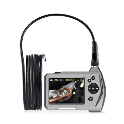 

Industrial Endoscope Borescope Micro Inspection Camera Digital Endoscope HD 35inch Borescope Camera with LED Light Semi-Rigid Fle