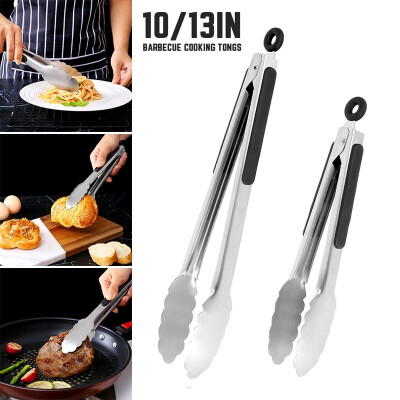 

Pastry Cooking Salad Serving Barbecue BBQ Tongs Buffet Clamp Stainless Steel Food Clip