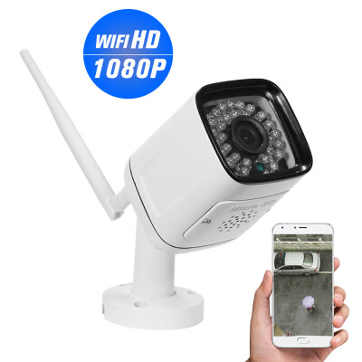 

1080P HD Bullet WIFI Camera Weatherproof Wireless IP Camera 20MP 30pcs Infrared LED Lights Support Phone APP Control Motion Detec