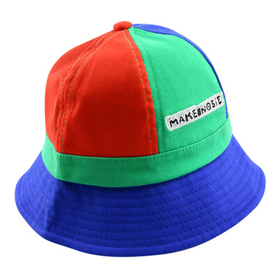 

Cotton Mixed Color Hat Letter Print Bucket Hat Fisherman Hat Outdoor Travel Hat Sun Cap Hats