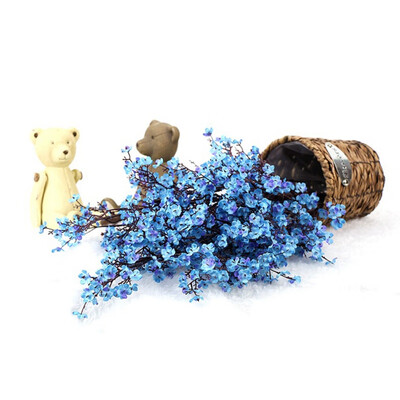 

Artificial Breath Fabric Cloth Artificial Flowers Fake Silk Wedding Festive Party Decoration Bouquets Real Touch Diy Home Garden