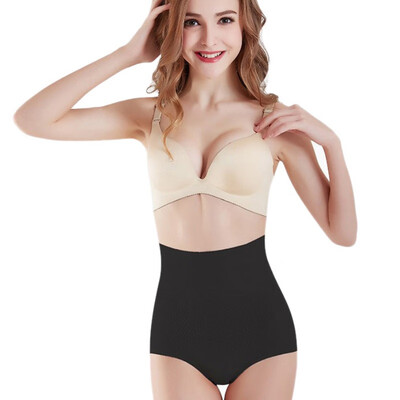 

Sexy High Waist Padded Shaper Seamless Cotton Panties Slimming Lingerie Breathable Cotton Ladies Soft Briefs Women Underwear