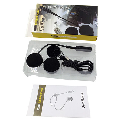 

Motorcycle Helmet Bluetooth 50 Headphones Microphone Bicycle Helmet Earphone Handsfree Speaker Call Control
