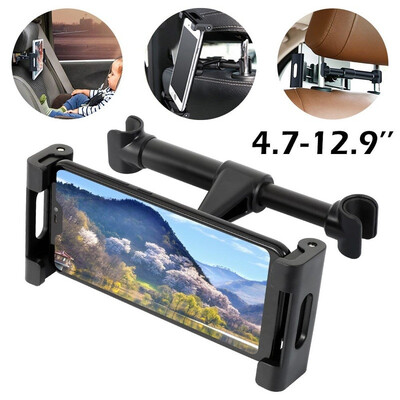 

Car Back Seat Headrest Mount Holder for IPad 47-129 Inch 360 Rotation Universal Tablet PC Auto Car Phone Holder Stand
