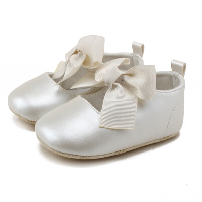 

New Style Spring Autumn Kids Girls PU Material Toddler Shoes Girl Cute Butterfly-knot Princess Shoe