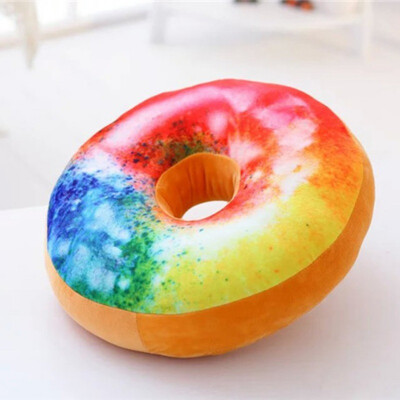 

Donut Plush Decorative Throw Pillow Stuffed Cushion Soft Toy Valentines Day Gift Seat Cushion for Home Office