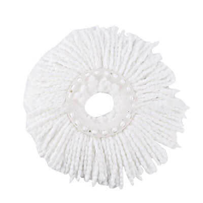 

Microfiber 360 Rotating Floor Mop Head Magic Replacement Automatic Mop Round Head Home Floor Cleaning Mop