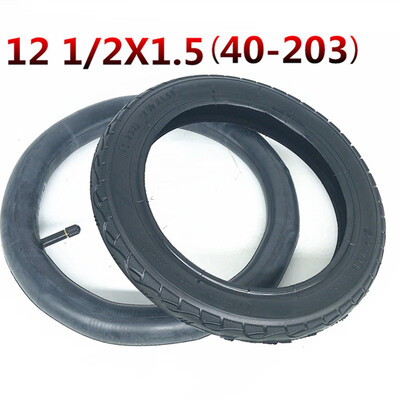 

12 12X15 Inflatable Tire Tyre 40-203 Rubber Inner Tube For Electric Scooter