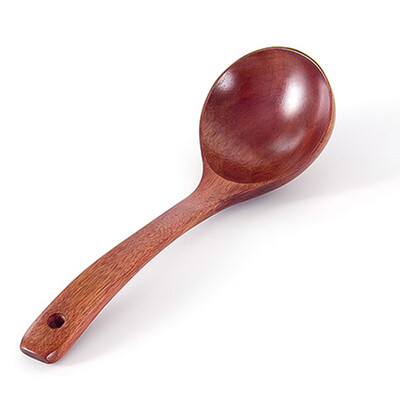 

Long Handled Wooden Soup Bamboo Spoons Kitchen Cooking Utensil Rice Spoon