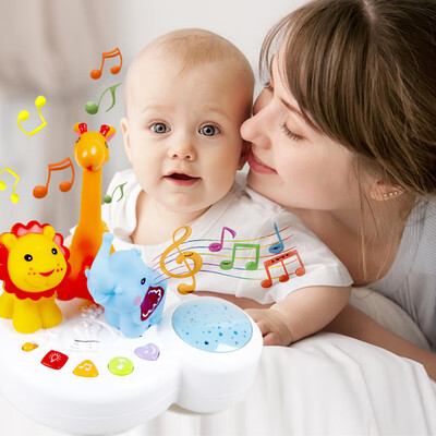

Siaonvr Toy Piano Keyboard Educational Infant Toy Lights And Music Animal Sounds