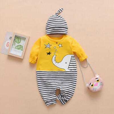 

Newborn Baby Boys Girls Animal Clothes Jumpsuit Romper Bodysuit Playsuit Outfits