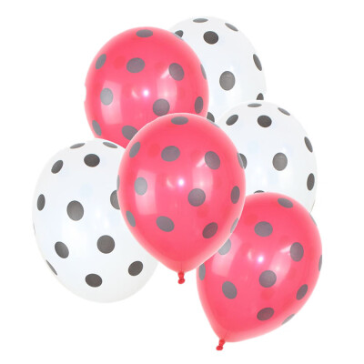 

Gobestart 32 Pcs Ladybug Polka Dot Latex Balloons Party Balloons Wedding Decorations