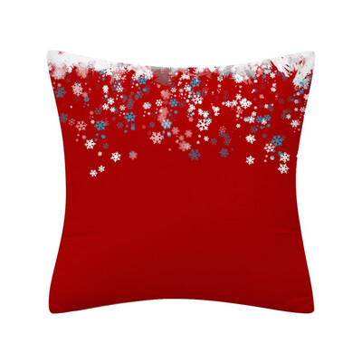 

〖Follure〗Christmas Pillow Case Glitter Polyester Sofa Throw Cushion Cover Home Decor