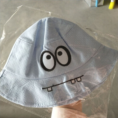

Cute Cartoon Bunny Summer Kids BoyS Girls Hats Cotton Accessories Reversible Sun Hat UV Protection Caps 3-7Y new