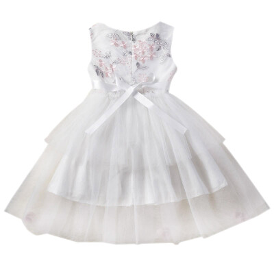 

1-6T Summer Tutu Dress For Girls Dresses Kids Clothes Wedding Events Flower Girl Dress Birthday Party Costumes Children Clothing