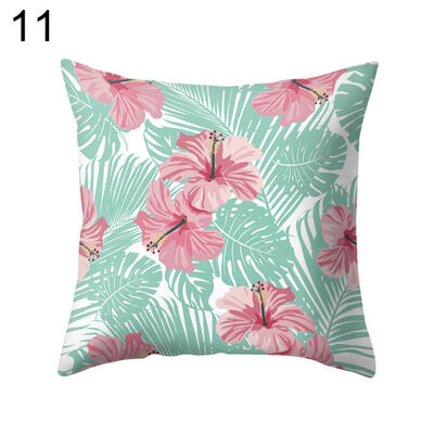 

Flower Cactus Flamingo Watermelon Pillow Case Cushion Cover Sofa Car Cafe Decor