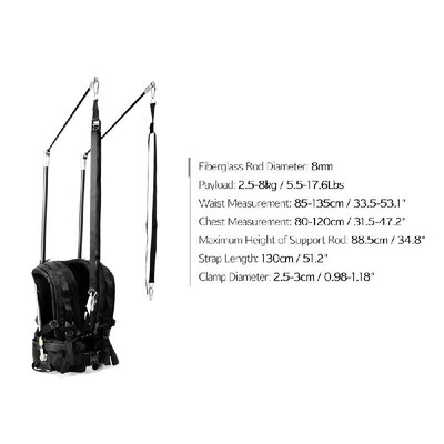 

LAING V10 Camera Carrying Vest Carrier Support 25-8kg Load for Zhiyun FeiyuTech DJI Ronin Dual Handheld 3Axis Handheld Gimbal Sta