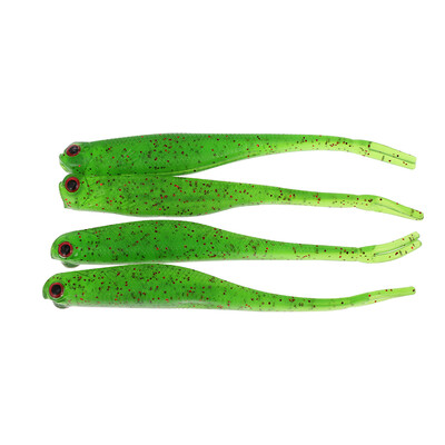 

A FISH LURE Soft Fishing Lures Long Tail Artificial Bait 4pcs