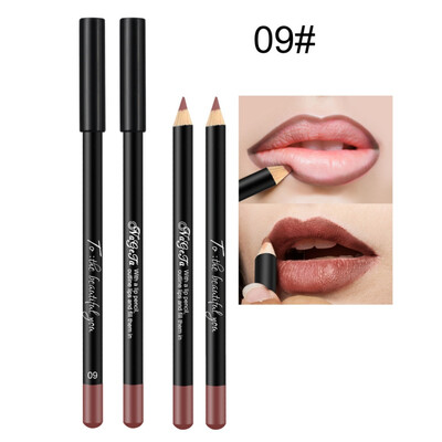 

12 Colors Matte Smooth Nude Color Lip Pencils Lipliner Pencil Waterproof Makeup Lips Matte Lipstick Lip Liner Pen