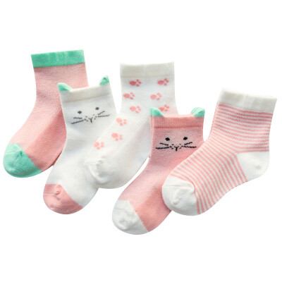 

Cartoon Infant Socks Birthday Gifts For Baby 5 PairsLot Baby Socks Newborn Boys Girls Toddler Anti-slip Socks