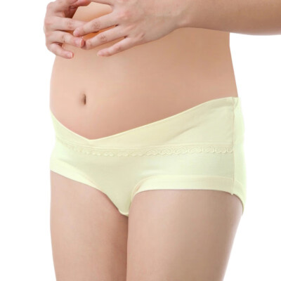 

1pc Sexy Lingeries Pregnant Women Underwear Cotton Panties Low Waist Pregnancy Shorts Mother Support Cartoon Postpartum Briefs