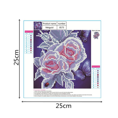 

Gobestart 5D Embroidery Paintings Rhinestone Pasted DIY Diamond Painting Cross Stitch
