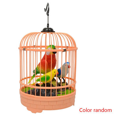 

Random Color Children Electronic Interactive Talking Toys Pets Simulation Bird Cage Birdcage Kids Birthdayr Gift