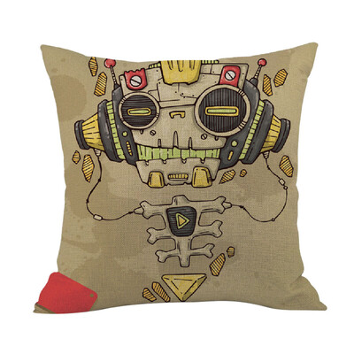 

〖Follure〗Halloween Pillowcase Cushion Case Home Decoration Linen Cushion Cover