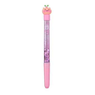 

Creative Gel Pen Lovely Quicksand Design Study Supplies Stationery Black Ink for School Students Office