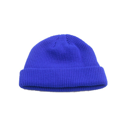 

Unisex Women Men Outdoor Knitted Ski Skull Cap Solid Color Fisherman Docker Hat Winter Warm Beanie Hat