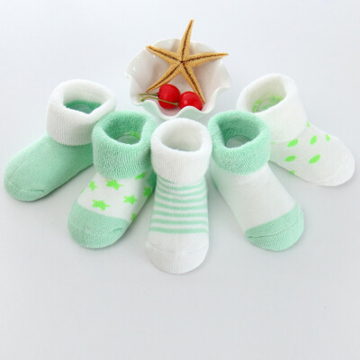 

Children Kids Socks 0-3T 5 Pair Baby Boys Girls Cartoon Candy Color Socks Set Cotton Warm Floor Socks Leg Warmer