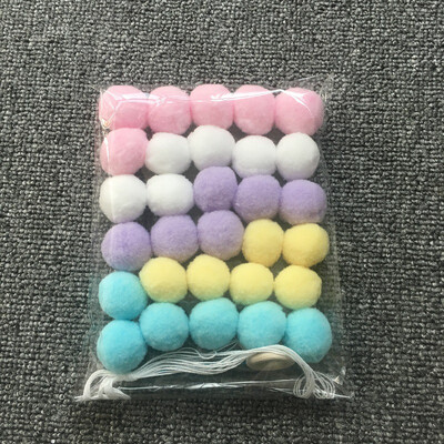 

Colorful Wool Felt Balls Handmade Kids Room Wall Decor Hanging Nursery European Garland Gifts Kids Room Ornament