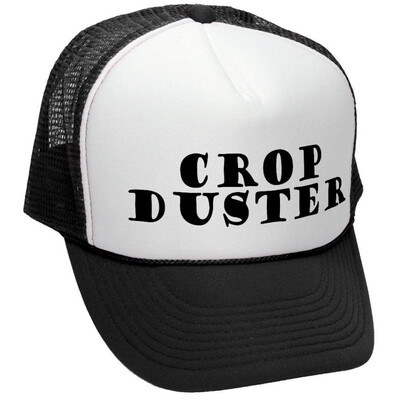 

The Goozler Crop Duster - Fart Farting SBD Silent Joke - Adult Trucker Cap Hat