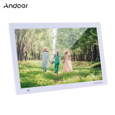 

Andoer 154 Inch 1280 800 HD Digital Photo Frame Electronic Picture Album 1080P Video Music Player with Motion Sensor Scroll Sub