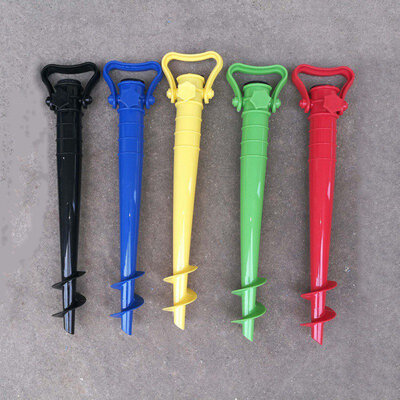 

Sun Beach Fishing Stand Rain Gear Garden Patio Parasol Ground Anchor Spike Umbrella Stretch Stand Holder 1 Pcs