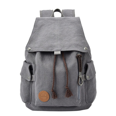 

Tailored 2019 New Unisex Backpack Casual Shoulder Travel Retro Canvas Bag Computer Bag