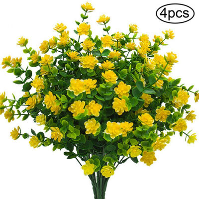 

14PCS Plastic Artificial Orchid Flower Branches Fake Plant Greenery Stem Indoor Outside Home Home garden Party Decor Flower