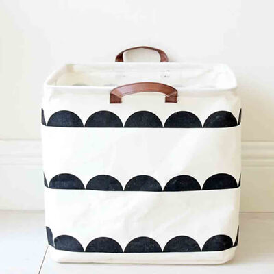 

Waterproof Collapsible Storage Basket Hamper Childrens Toys Sundries Storage