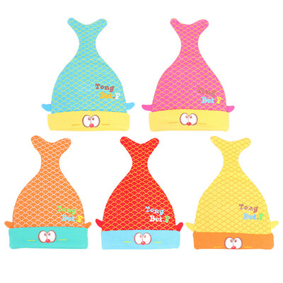 

Newborn Baby Soft Hospital Cap Cotton Baby Hat for Boys Girls Fish Style Elastic Sleep Cap Infant Baby Hat