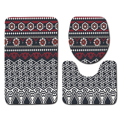 

Gobestart 3pcs Non-Slip Bath Mat Bathroom Kitchen Carpet Doormats Decor